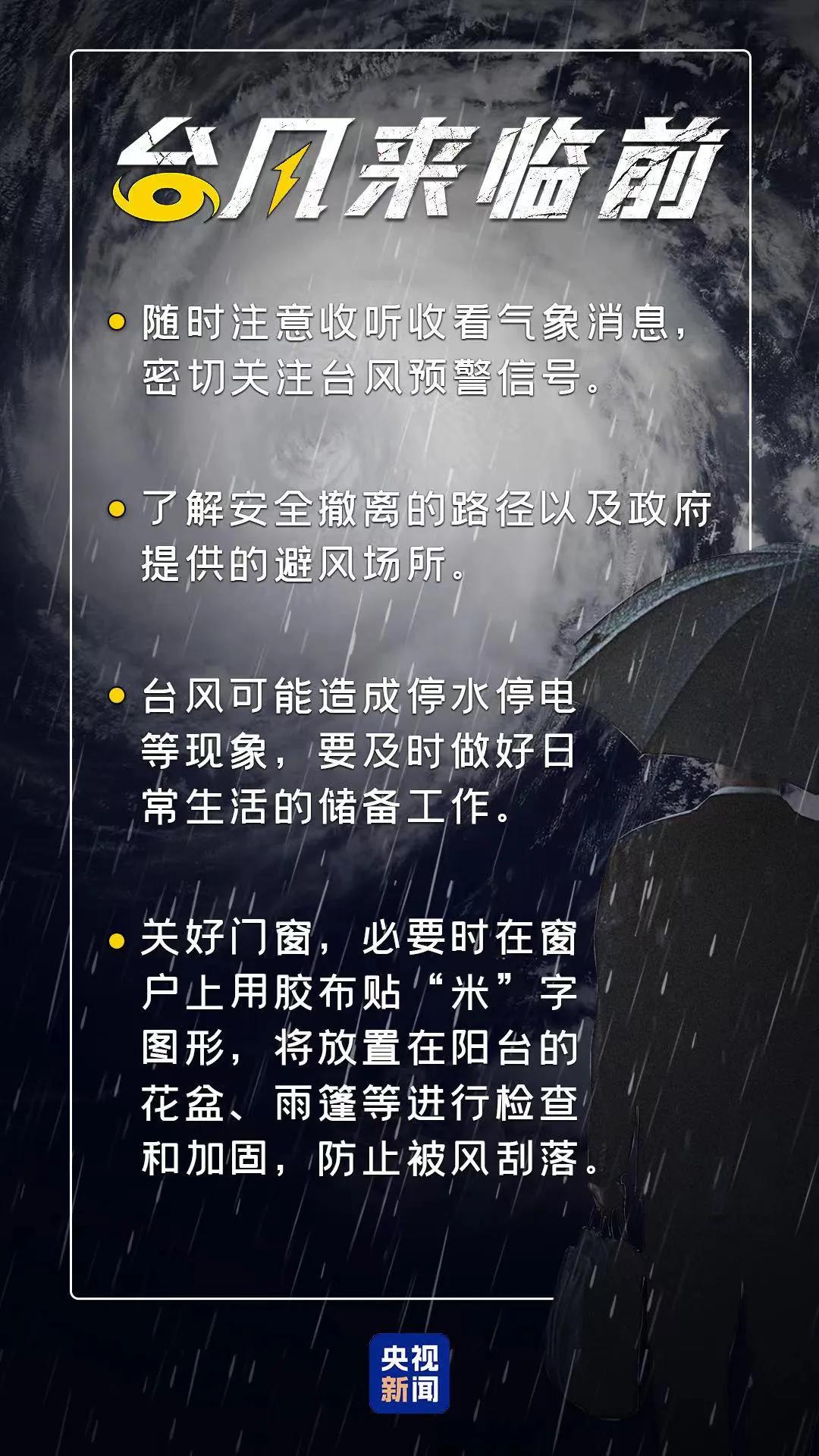 最新台风动态，你准备好了吗？