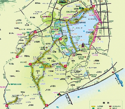 杭州市最新地图，解锁自然美景，探索宁静之地